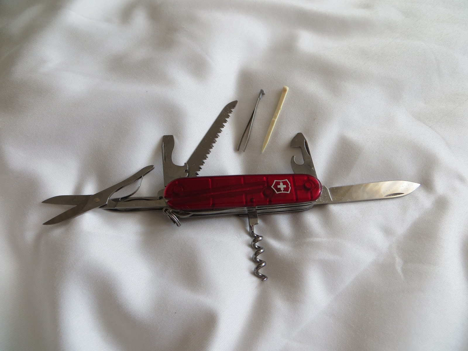 Swiss Army Knife unfolded