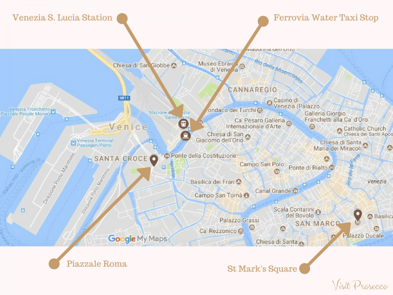 Venice Island Map