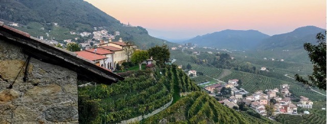 What is prosecco where is the prosecco region Italy view