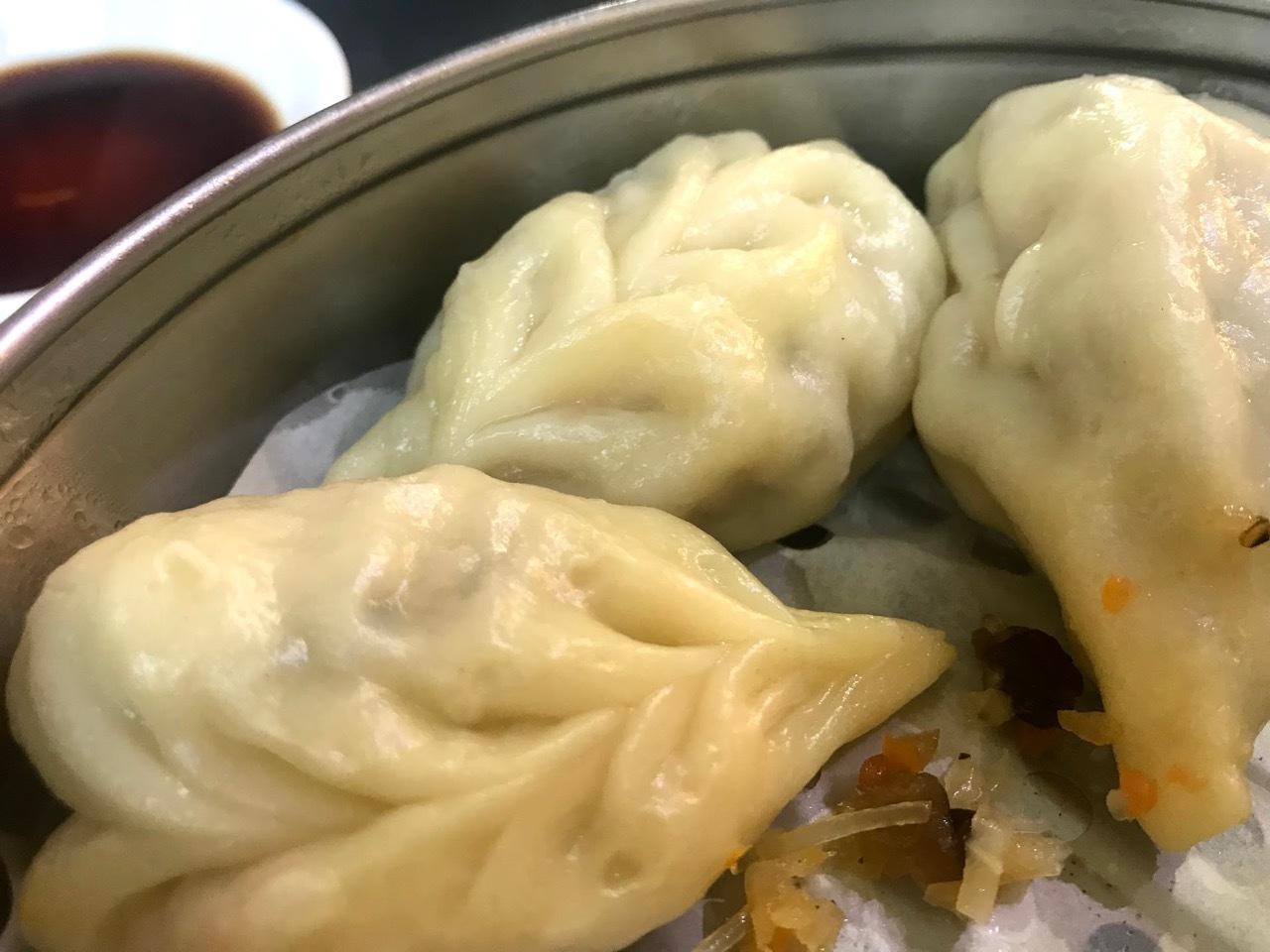 Dumplings in Chinatown in Milan