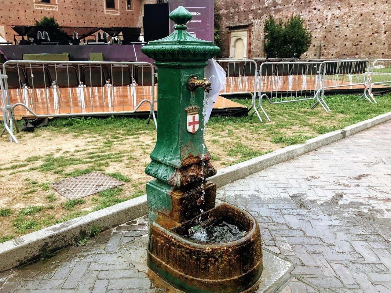 Drinking Fountain common in Italy