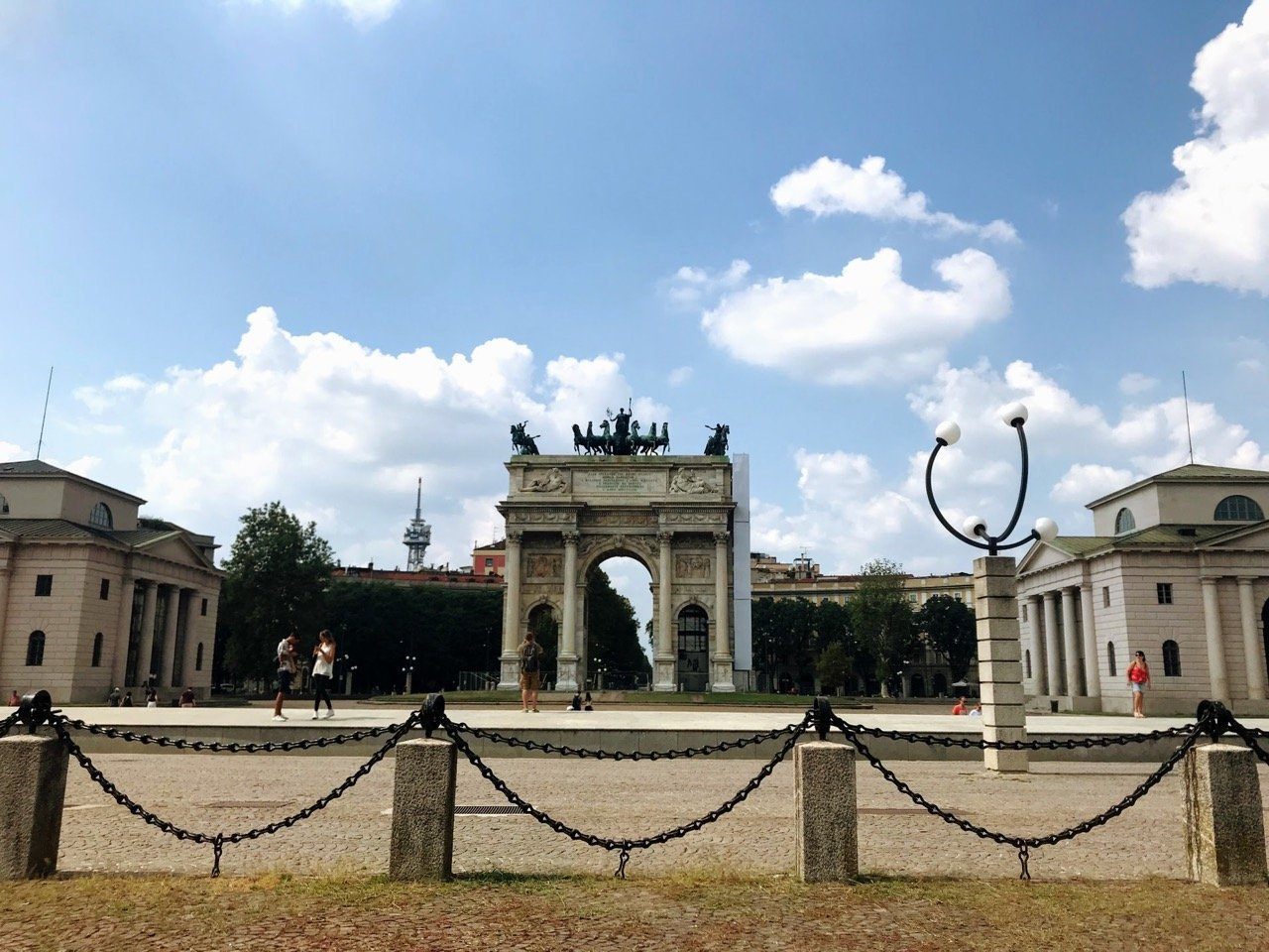 Milan Triumph arch - Arco della Pace