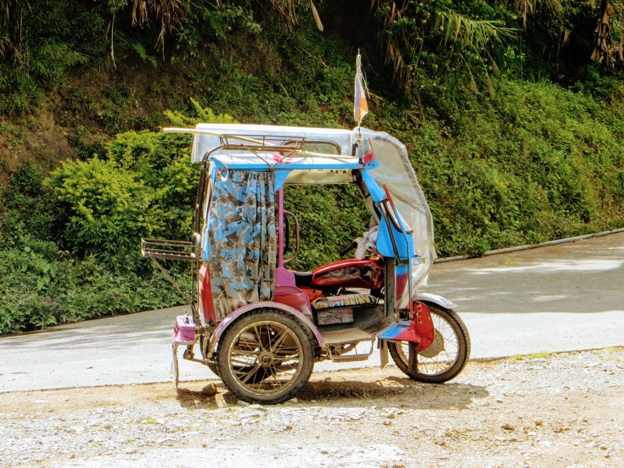 Bright tuk tuk