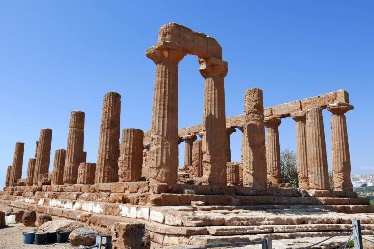 Valley of Temples in Sicily Italy