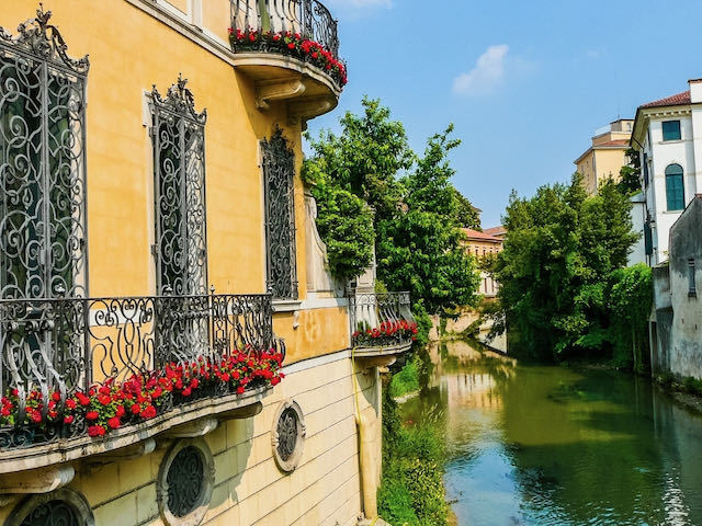 canal in Padua Italy