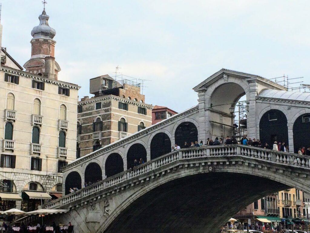 Rialto bridge in Venice