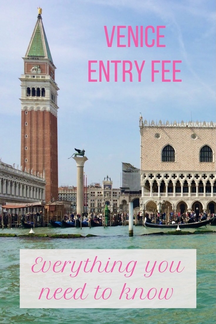 Venice Entry Fee Complete Guide Pinterest Pin