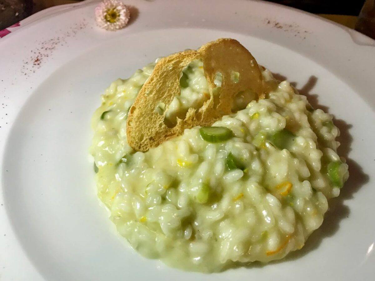 Plate of Risotto.