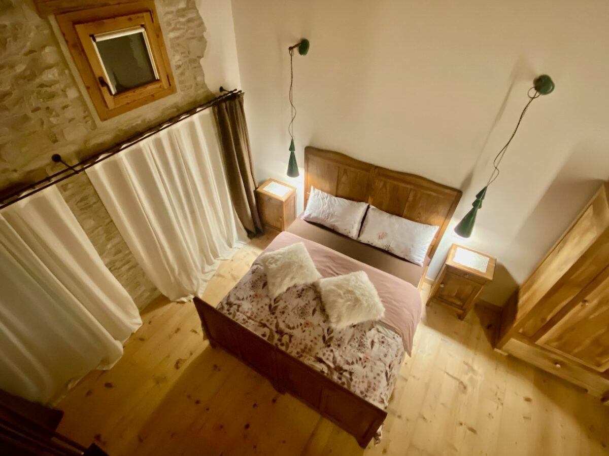 Bedroom at casaborgomarche.